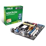 ASUS M3A76-CM - Motherboard - micro ATX - AMD 760G - Socket AM2+ - UDMA133, SATA-300 (RAID) - Gigabit Ethernet - video - High Definition Audio (8-channel)