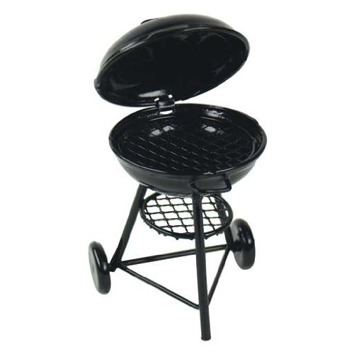 See Dollhouse Miniature Charcoal Grill