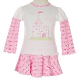 Sweet Potatoes Toddler Clothes PRINCESS 2Pc Skirt Set Girl 2T-4T