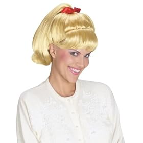 Adult Sandy's Ponytail Wig- Blond