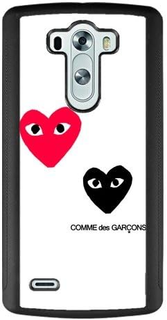LG G3 Case,Customized Comme des Garcons Brand Black TPU and PC Case cover fit for LG G3,Best Durable Never-fade Case