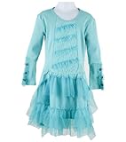 IMAGE OF pretty netting trimmed dress