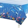Dolphin Table Cover Birthday Party Plastic Tablecover