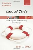 picture of Q & A Revision Guide: Law of Torts 2011 and 2012 (Law Questions & Answers)
