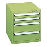 サカエ 保管庫 スモールキャビネット グリーン色 390×400×H420mm SL-44