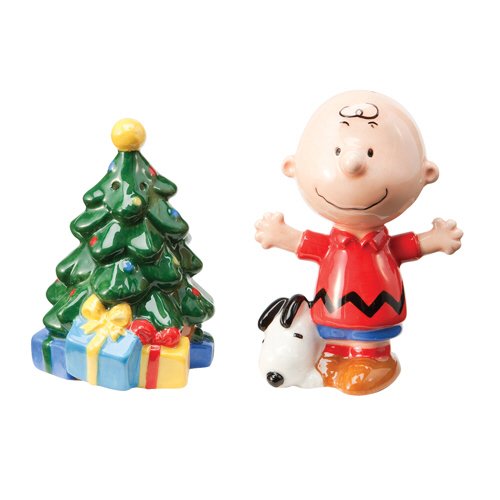 Peanuts Charlie Brown Christmas Shaker Set