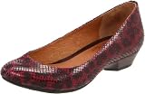 indigo by Clarks Women's Aggie Flat,Burgandy Snake Print,7 M US