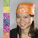Hibiscus Print Bandana