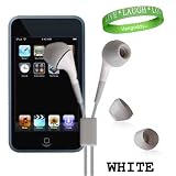 Luxmo iPod touch 32 GB (3rd Generation) NEWEST MODEL iTouch Earbuds iPod Earphones ** WHITE **!!!