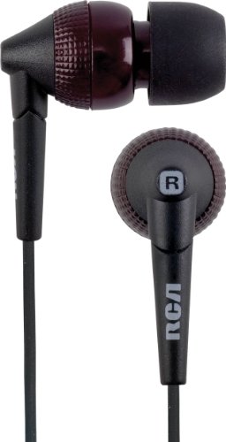 RCA HP820CR WHIPZ Noise-Isolating (Black Cherry)