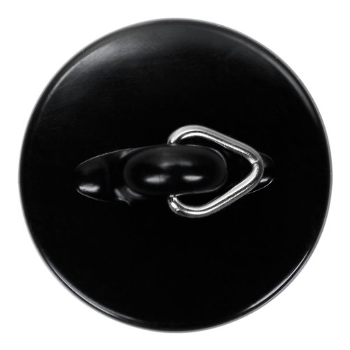 De-Plastik 5745 139 Abflu&szlig;st&ouml;psel / &Oslash; 45,0 mm / schwarz / 3er Set