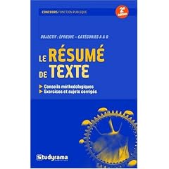Le r�sum� de texte