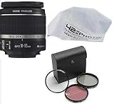 Canon 18-55mm EF-S f/3.5-5.6 IS SLR Lens for Canon SLR Cameras W/ Zeikos 58 ....