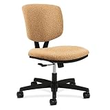 HON HON5721RO26T Volt Task Chair, 5700 Series, Mid-Back, Swivel-Tilt, Arrondi Upholstery, Honey