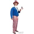 Adult's Uncle Sam Patriotic 4 of July Costume
