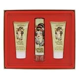Ed Hardy Love & Luck Coffret: Eau De Parfum Spray 50ml/1.7oz + Body Lotion 90ml/3oz + Shower Gel 90ml/3oz - Ed Hardy Love & Luck - 3pcs