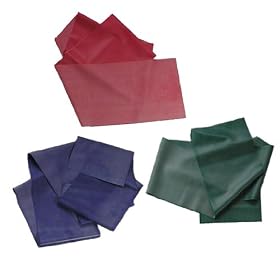 One2Fit Resistance Bands for Exercise - set of 3 - 1.2 m long (each)