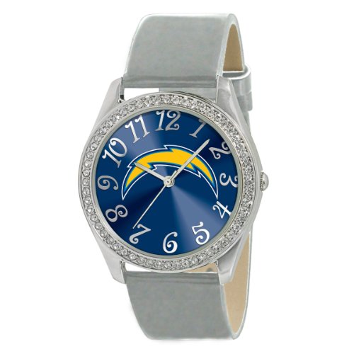 Game Time Women's NFL-GLI-SD Glitz Classic Analog San Diego Chargers Watch