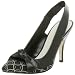 Nine West Women's Nauda Slingback,Black/Natural,8.5 M US