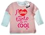 Dirty Fingers - J'aime ma tante. Elle est cool x - V�tement de b�b�, Double haut patineur de couleur