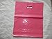 50 -15x18 Hot Pink and Black Glossy Plastic Merchandise Bags