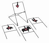 .22 RIMFIRE METAL TARGET - .22 NRA SILH. SPINNER TARGETS(4
targets)**(CAN)