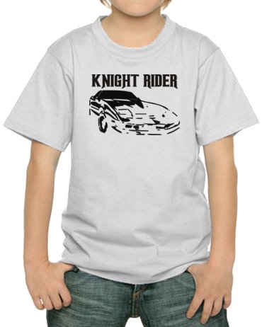 Touchlines Kinder T-Shirt Knight Rider, ash, 110/116, KID135 Preisvergleich