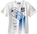 Famous Stars and Straps Boys 8-20 Accelerate Youth Tee, White/Black/Royal, Small