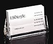 Acrylic Beveled Business Card Holder