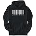 Hoodie Mens Black 