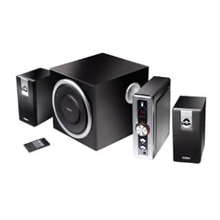 Edifier C2 Plus 2.1 Multimedia-Lautsprechersystem (53 Watt) schwarz