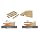 CMT 891.502.11 2-Piece Rail & Stile Bit Set, 1/2-Inch Shank, 1-3/4-Inch Diameter, Carbide-Tipped