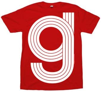 GLASSJAW - 4 Stroke On Red - Red T-shirt