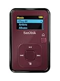 SanDisk Sansa Clip+ 4GB MP3 Player with Radio and Expandable MicroSD/SDHC Slot - Red