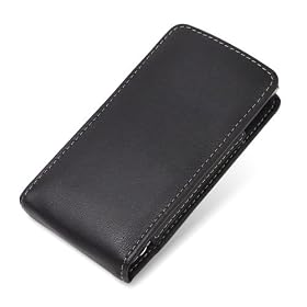 PDAIR ���U�[�P�[�X for Xperia(TM) acro SO-02C/IS11S �o�[�e�B�J���|�[�`�^�C�v(�u���b�N) PALCSO02CV/BL