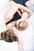 Extra Soft Organic Cotton Wireless Nursing & Maternity Sleep Bra (Black, Large)