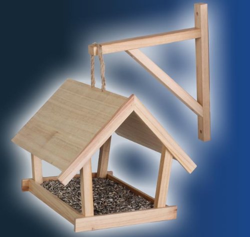 Vogelfutter Haus Vogelhaus mit Futterspender und Ständer Modell ELECSA 1342