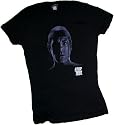 Star Trek Movie - Spock Shadows Crop Sleeve Fitted Juniors T-Shirt