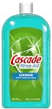 Cascade Rinse Aid, Superior Spot Protection, 16-Ounce Bottle