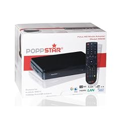 Poppstar MS30 FULL HD Media Adapter/Player HDMI MKV H.264 LAN 1080p