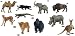 Papo-animaux Sauvages - Lot De 12