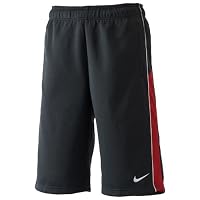 NIKE(ナイキ) ハーフ パンツ ニット ショート トレーニング メンズ アンスラサイト/Vレッド 458311-064 Sサイズ