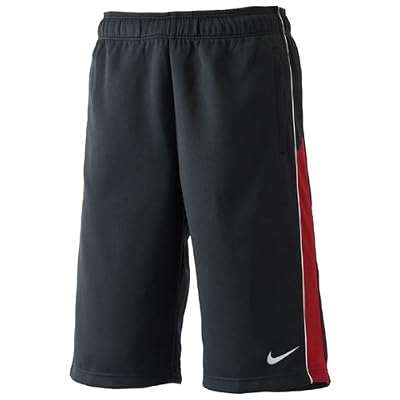NIKE(ナイキ) ハーフ パンツ ニット ショート トレーニング メンズ アンスラサイト/Vレッド 458311-064　Sサイズ