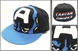 Captain America: Captain America Face Flex Flat Bill Cap