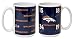 Denver Broncos 15-Ounce Coffee Mug Set