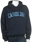 Soffe University of North Carolina Hoodie with Tackle Twill Logo