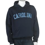 Soffe University of North Carolina Hoodie with Tackle Twill Logo at Soffe