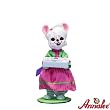 6" Winter Whimsy Girl Mouse By Annalee