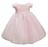 New Baby Princess Tulle Flower Girl Pageant Dress (4 Colors Available) 6M to 24M