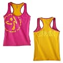 Zumba Fitness Women's Vibe Racerback Top, Lollipop, X-Large